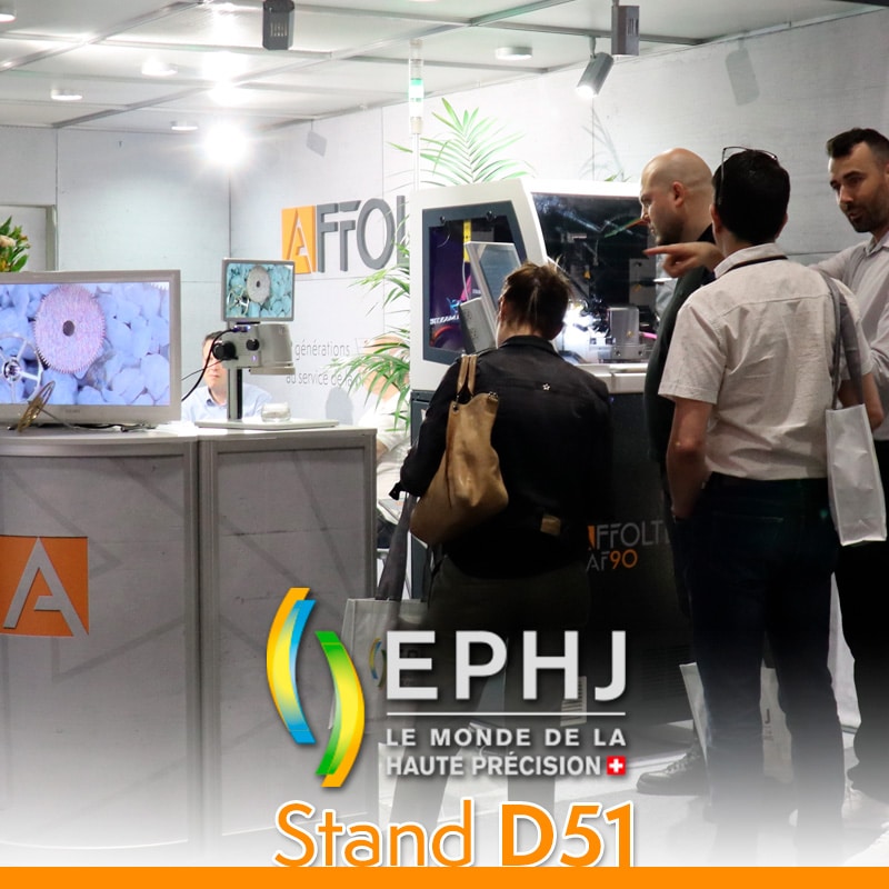 tradeshow ephj palexpo affolter geartrain pinions 2024