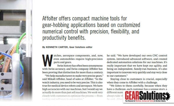2026.07 gear solutions affolter gear hobbing machine profile photo
