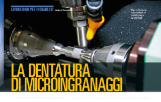 Dentatura di microingranaggi- Organi di trasmissione | 10.2018