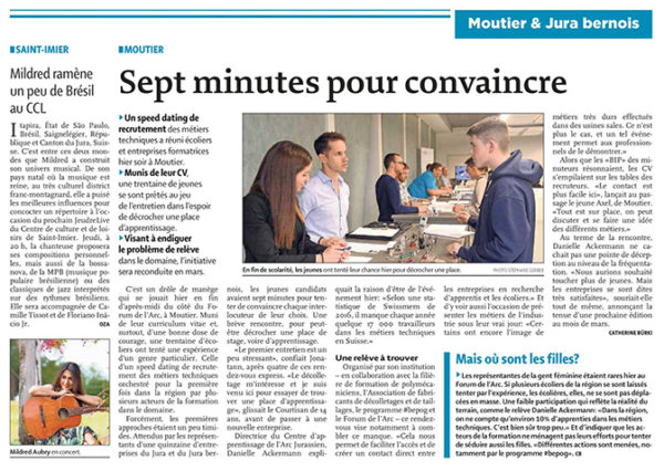 Sept minutes pour convaincre