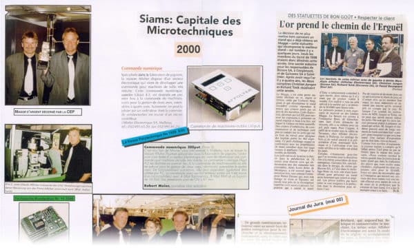 Siams, capitale des microtechniques - Journal du Jura | 05.2000