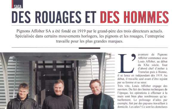 Des rouages et des hommes - Market magazine | no5 - 05.2003