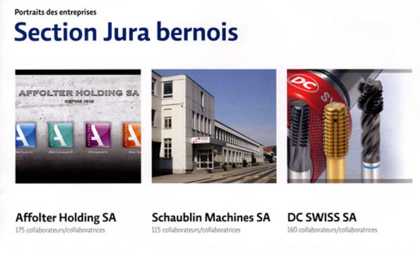 Portraits des entreprises - Section Jura bernois - Berner Wirtschaft | 04.2008