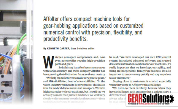 2026.07 gear solutions affolter gear hobbing machine profile photo
