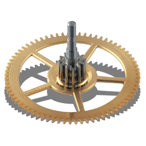 Rouage Affolter, pignons, composants horloger pour l'horlogerie haut de gamme