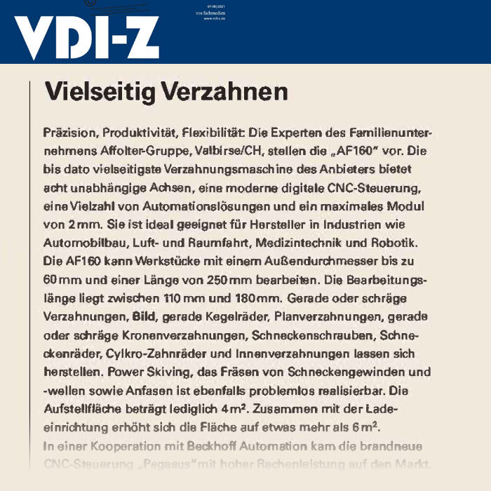 2021.08 vdi z verzahnungsmaschine affolter