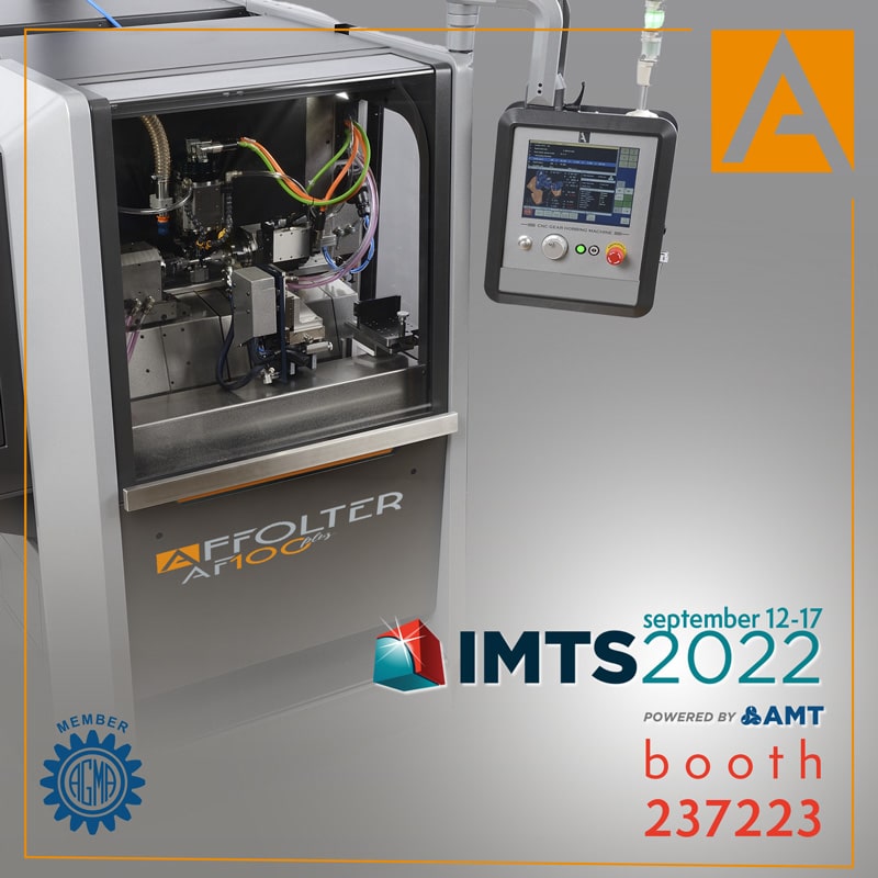 affolter exhibition imts chicago gear hobbing machine