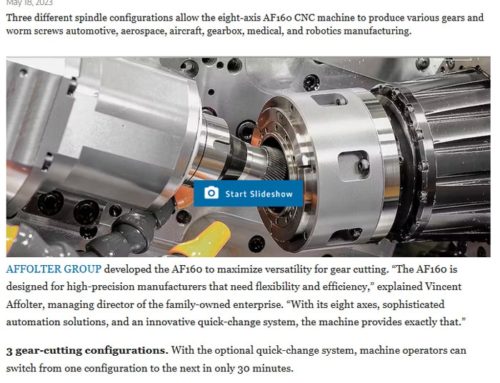 Article« American Machinist »05.2023