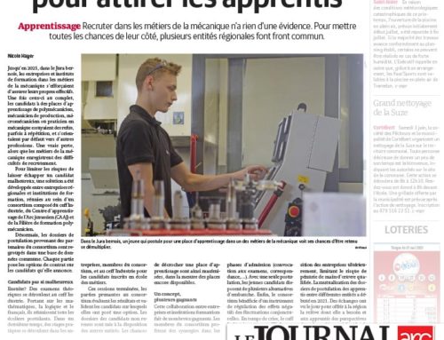 Article« Journal du Jura »01.06.2023