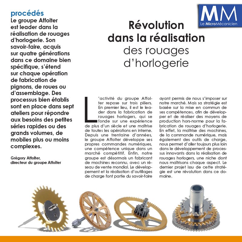 2024.03 annonce le micromecanicien affolter revolution horlogerie rouages