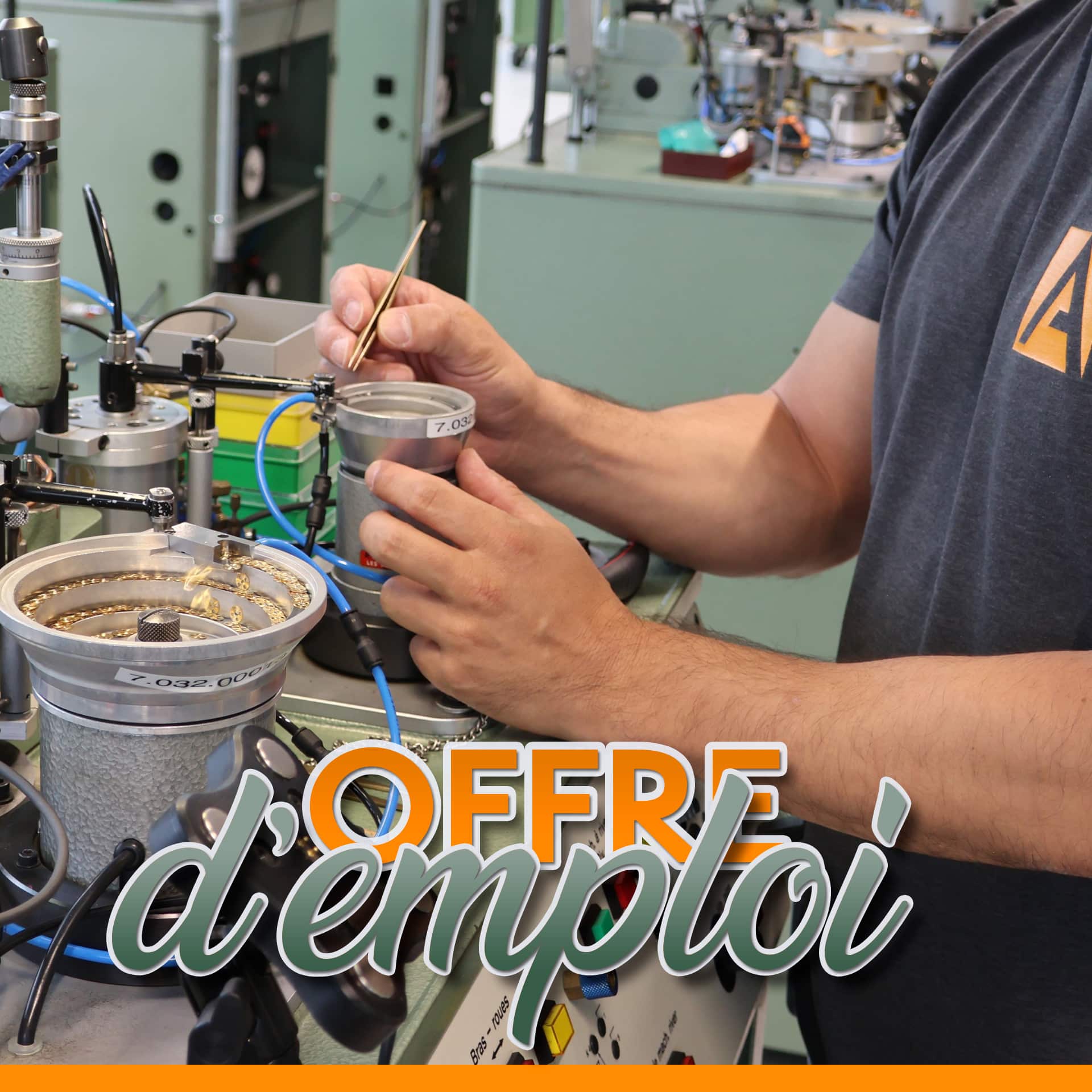 affolter offre emploi metteur en train assemblage 2026